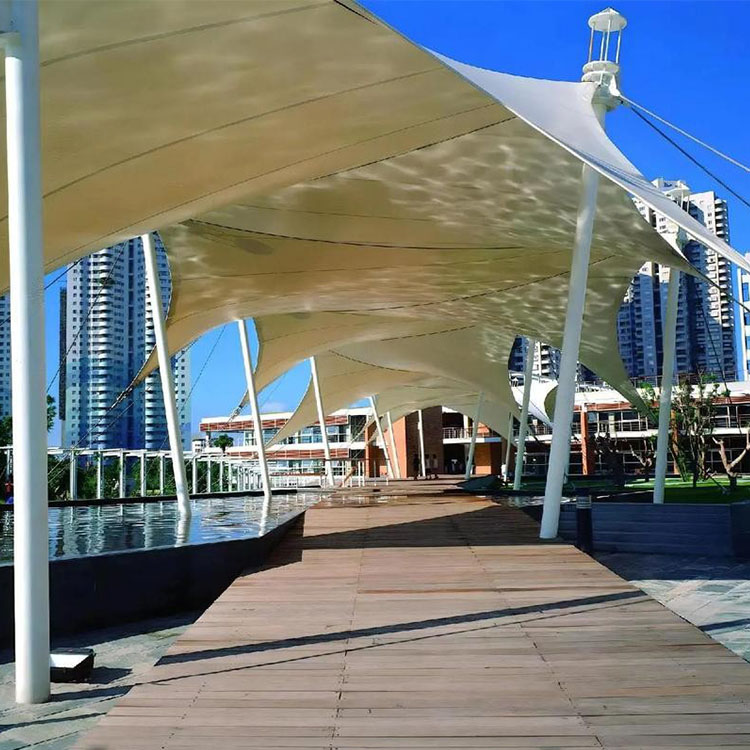 德格县膜结构景观棚