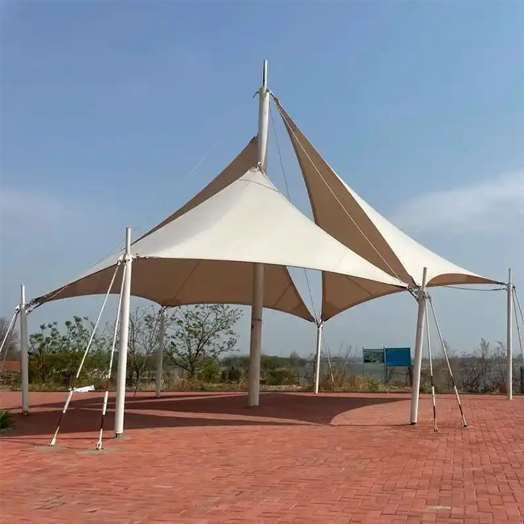 德格县膜结构景观棚