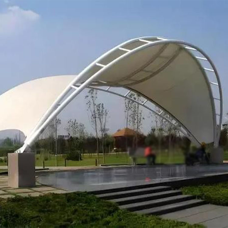 德格县膜结构景观棚