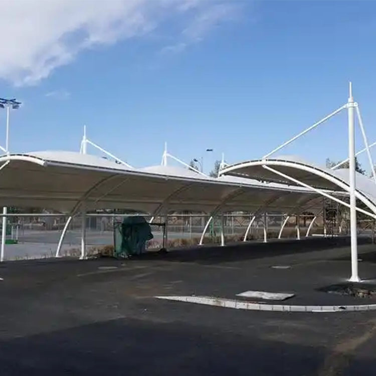 德格县膜结构电动车棚