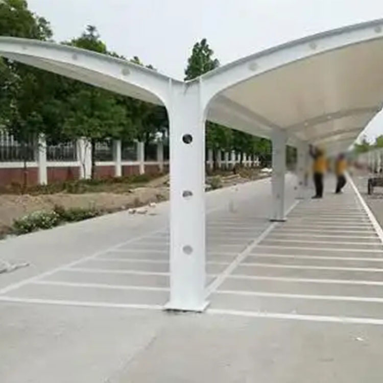 德格县膜结构电动车棚