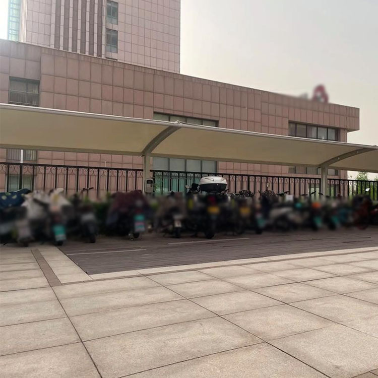 德格县膜结构电动车棚